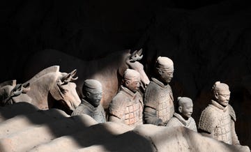 china shaanxi xi'an landmark terracotta warriors cn