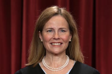 supreme court justice amy coney barrett smiling