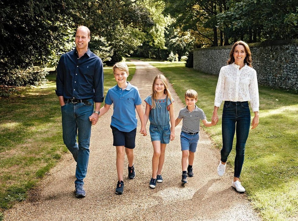 will and kate christmas card