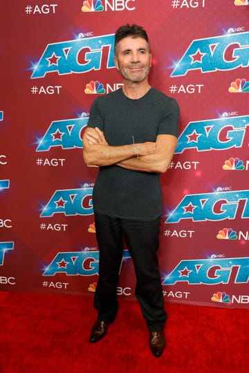 why is simon cowell not talking on agt 2023