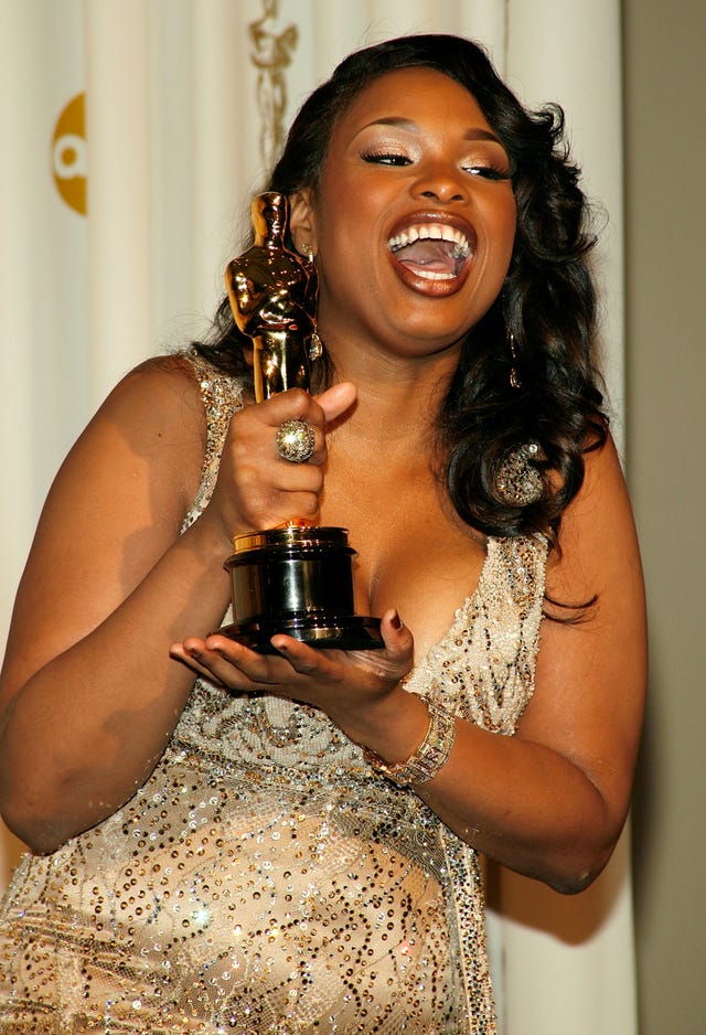 jennifer hudson at the 79th annual academy awards