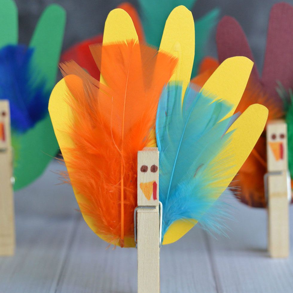 <p>Chances are, you have most of the supplies needed for these&nbsp;turkeys already laying around your house. And doesn't that old traced-hand turkey look so much cuter with feathers?</p><p><strong data-verified="redactor" data-redactor-tag="strong">See more at <a href="http://gluedtomycraftsblog.com/2015/10/10-turkey-kid-crafts-roundup.html" target="_blank">Glued to My Crafts</a>.</strong></p><p><strong data-verified="redactor" data-redactor-tag="strong">RELATED:&nbsp;<a href="http://www.redbookmag.com/home/decor/g3681/easy-thanksgiving-decor/" target="_blank">18 Easy Thanksgiving Decor Ideas to Get Your Home In the Holiday Spirit</a><span class="redactor-invisible-space" data-verified="redactor" data-redactor-tag="span" data-redactor-class="redactor-invisible-space"><a href="http://www.redbookmag.com/home/decor/g3681/easy-thanksgiving-decor/"></a></span></strong><br></p>