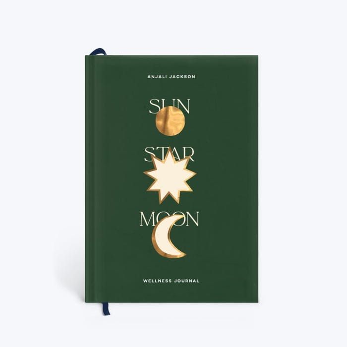 Sun, Star, Moon Foiled Wellness Journal