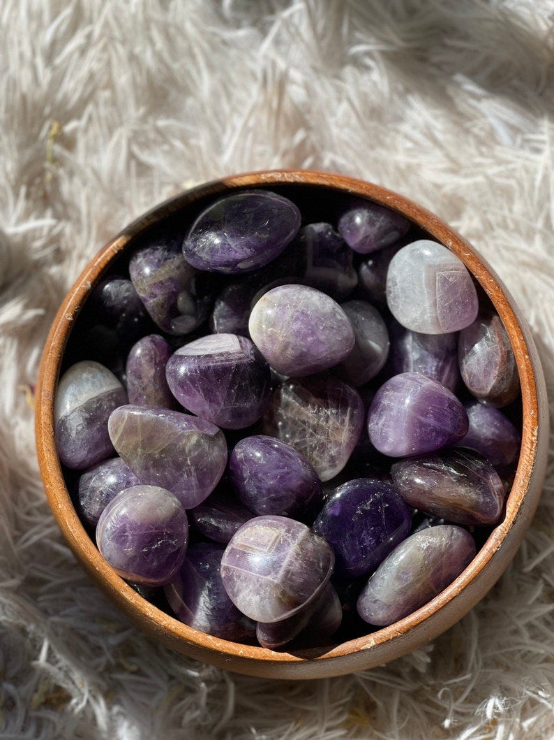 Tumbled Amethyst