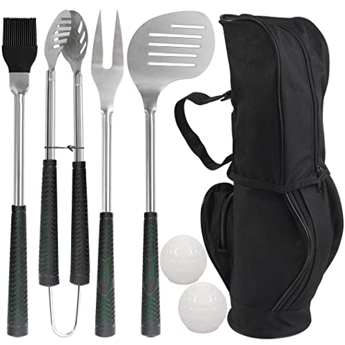 Golf-Club Style BBQ Tools 