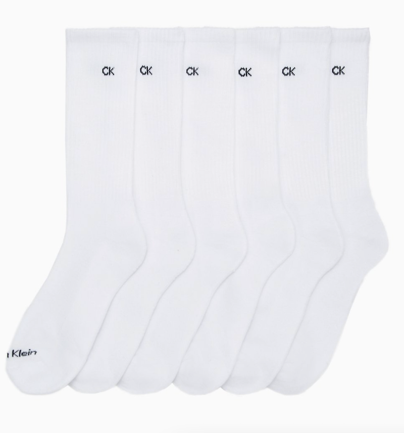 Cushion 6 Pack Crew Socks