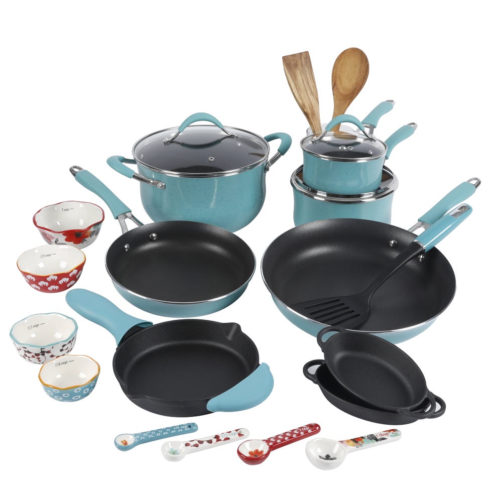 Frontier Speckle 24-Piece Cookware Set