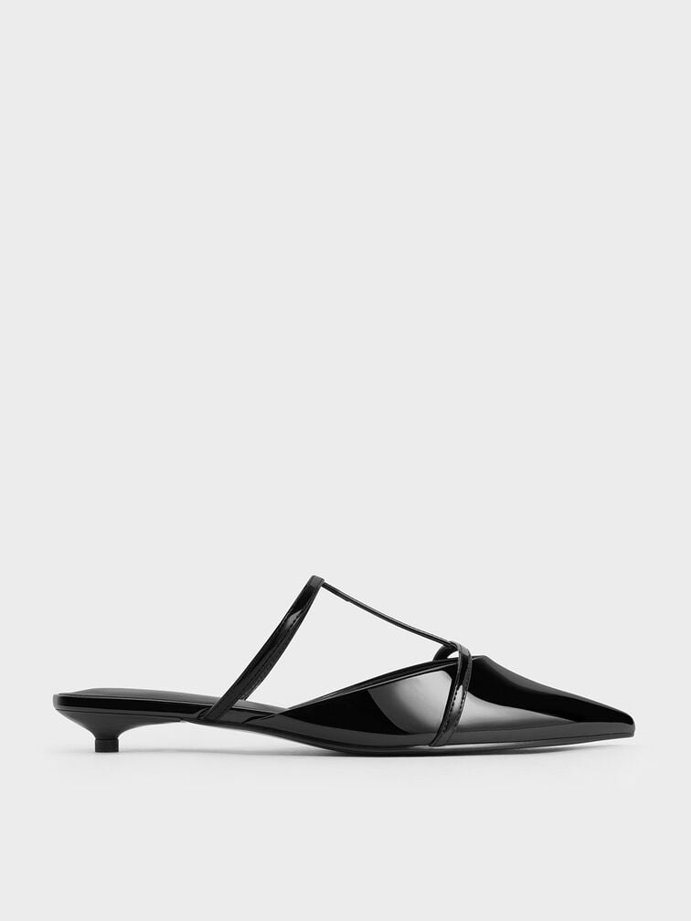 Charles and Keith Clara T-Bar Pointed-Toe Mules