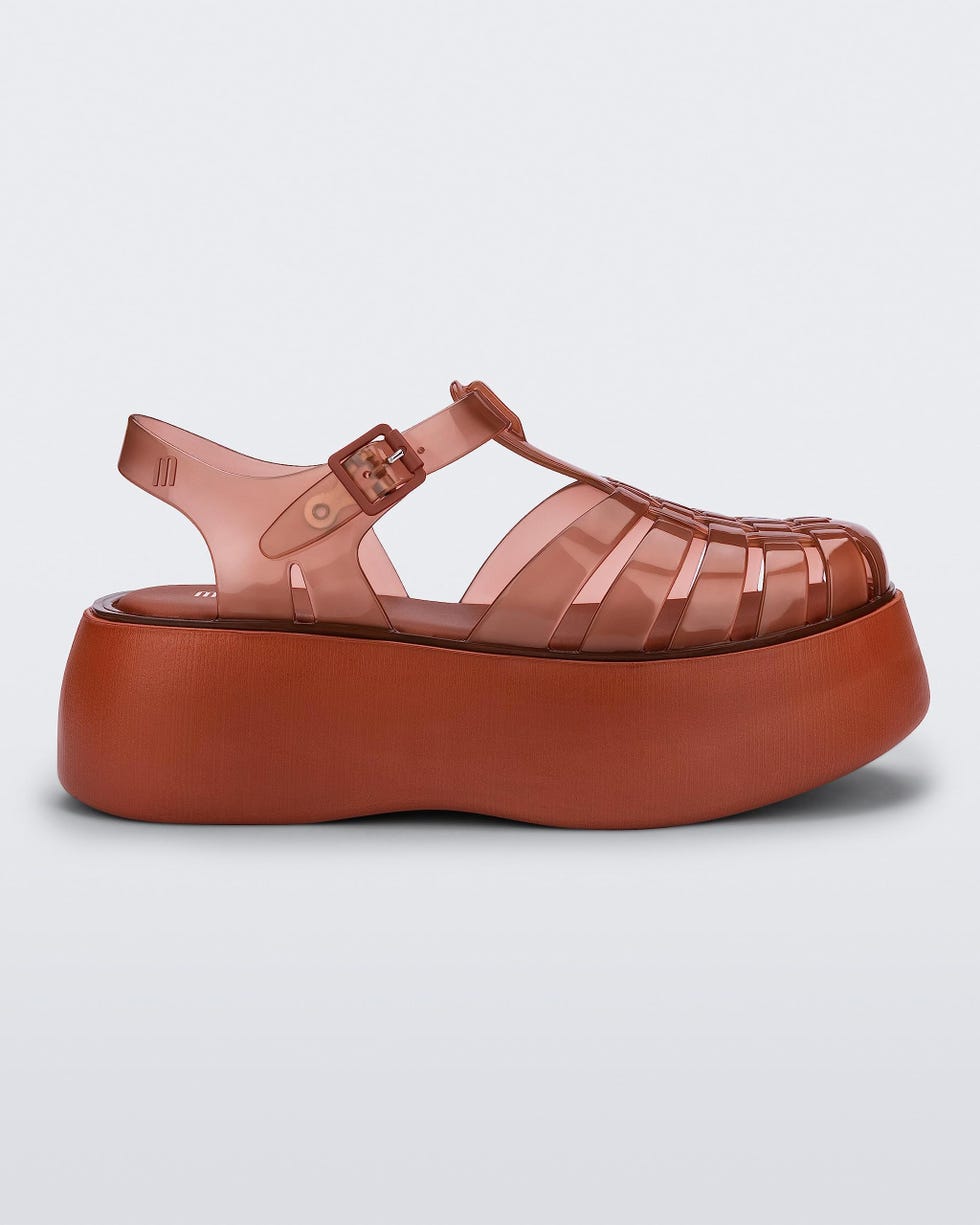 Possession Plato Women's Platform Jelly Fisherman Sandal