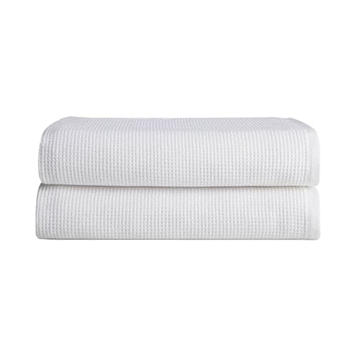 Set of 2 Waffle Bath Sheets