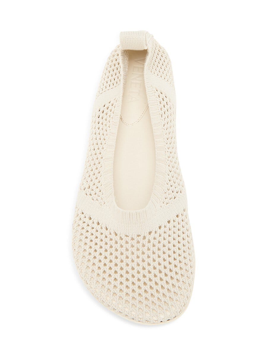 Atomic Mesh Knit Ballet Flats