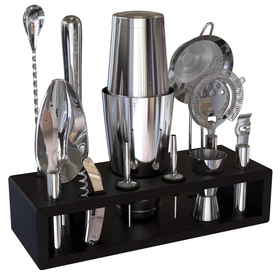 13-Piece Boston Cocktail Shaker Set