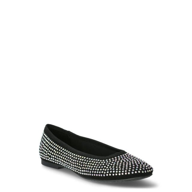 Rhinestone Ballet Flats