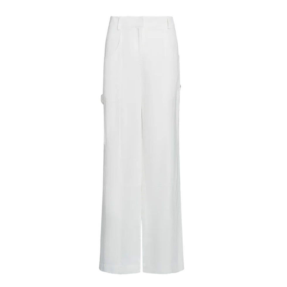 THE CRISP WHITE TROUSER