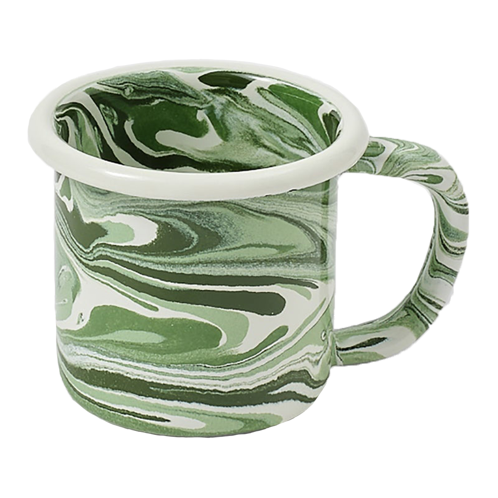 Marbled Enamel Mug