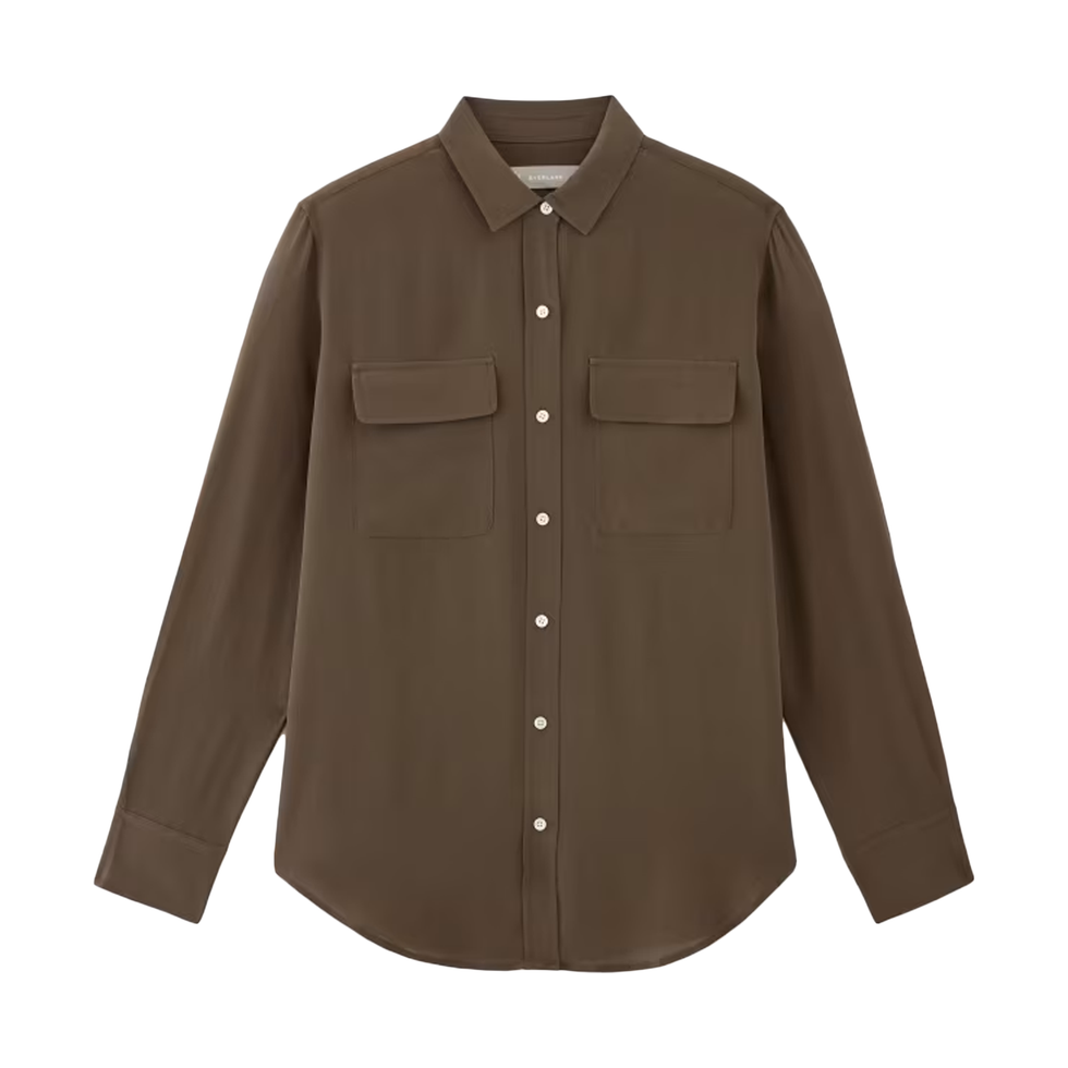 The Washable Silk Utility Shirt