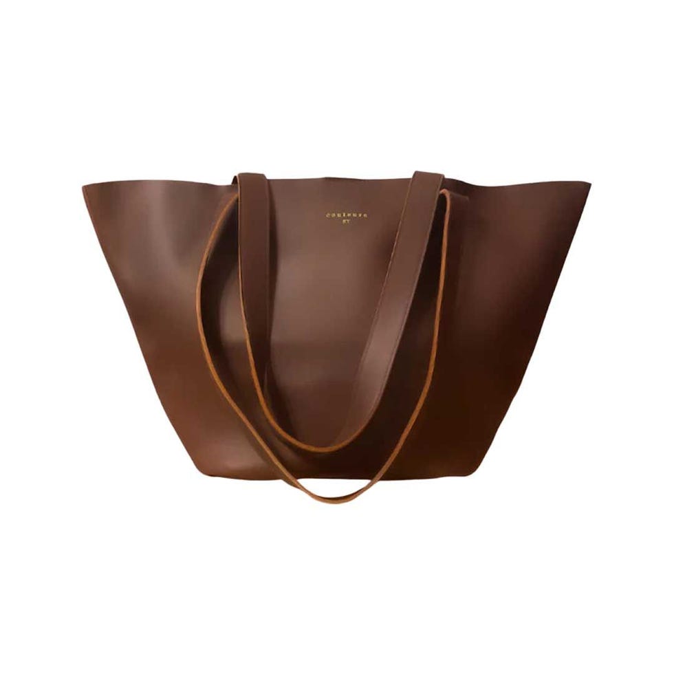 Le Brun Brown Leather Tote