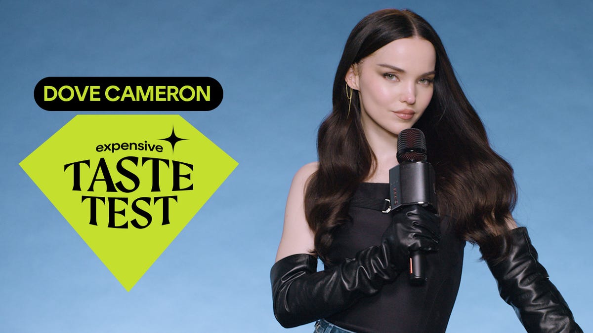 preview for Dove Cameron Channels Blair from Gossip Girl To Test Headbands | Expensive Taste Test | Cosmopolitan