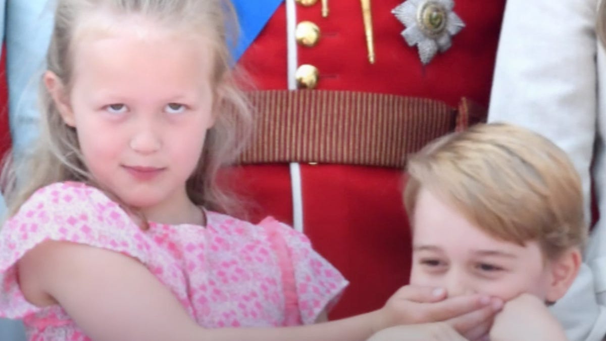 preview for Prince George’s Cousin Savannah Phillips Is Unimpressed With The Future King’s Singing