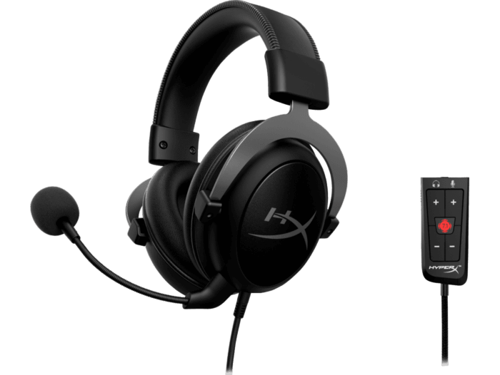 HyperX Cloud II - Gaming Headset (Black-Gunmetal) (4P5L9AA) - Center facing