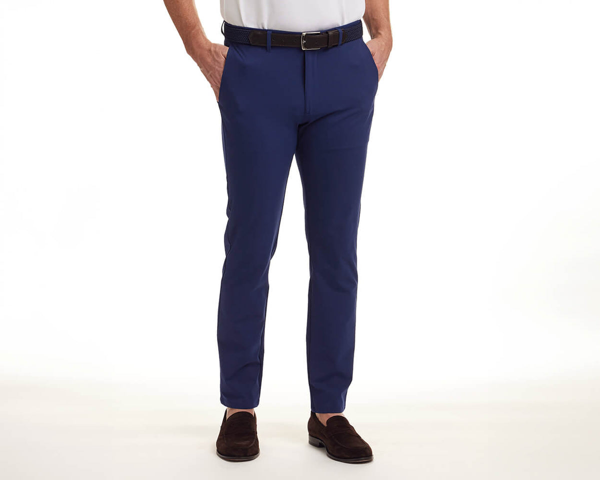 Holderness & Bourne The Garvey 30" Men's Navy Blue Chino Dress Pants