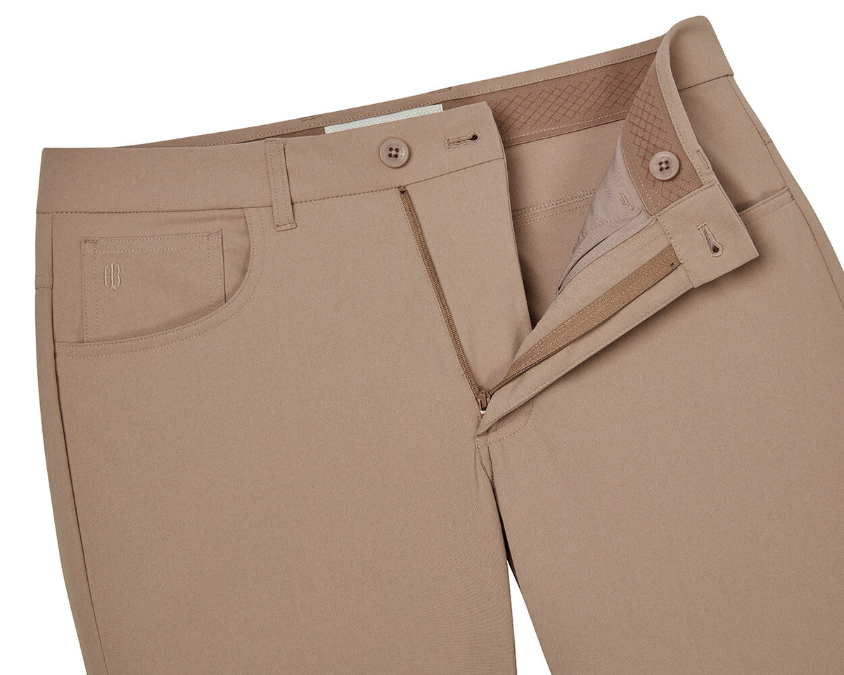 Holderness & Bourne The Parker 30” Men's Taupe Pants