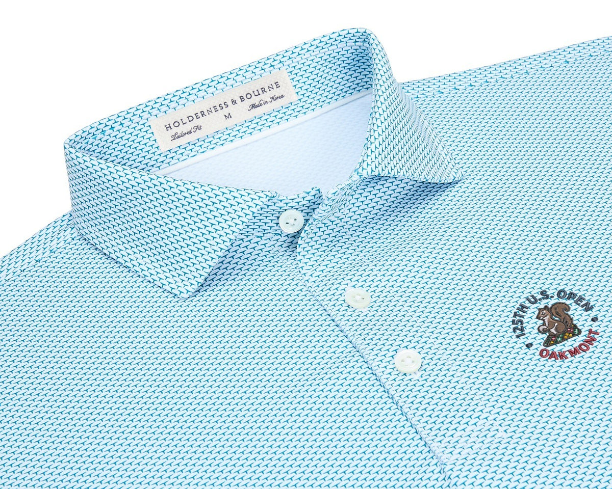 2025 U.S. Open Deep Teal Armfield Shirt