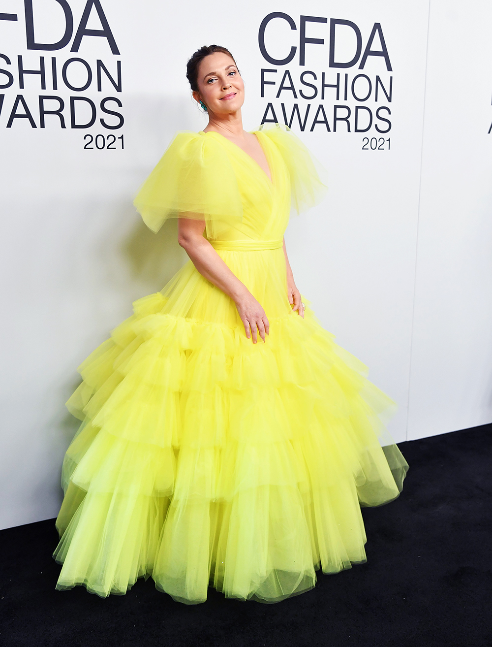 Drew Barrymore
CFDA Fashion Awards, Arrivals, New York, USA - 10 Nov 2021