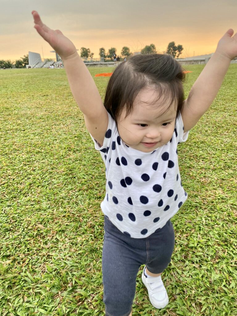 Hailee enjoying a beautiful day out