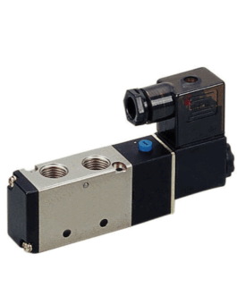 5/2 Way Solenoid Valve 1/4″ (220VAC / 24VDC)