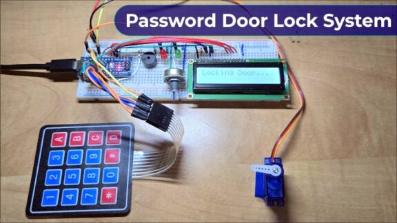 Password Based Door Lock Security System Using Arduino & Keypad