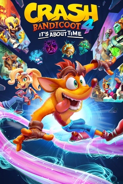 Crash Bandicoot 4: It's About Time Box Art