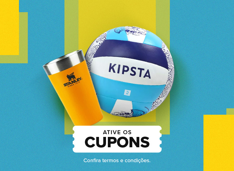 Tudo para as férias. Ative os cupons. Consulte termos e condições.