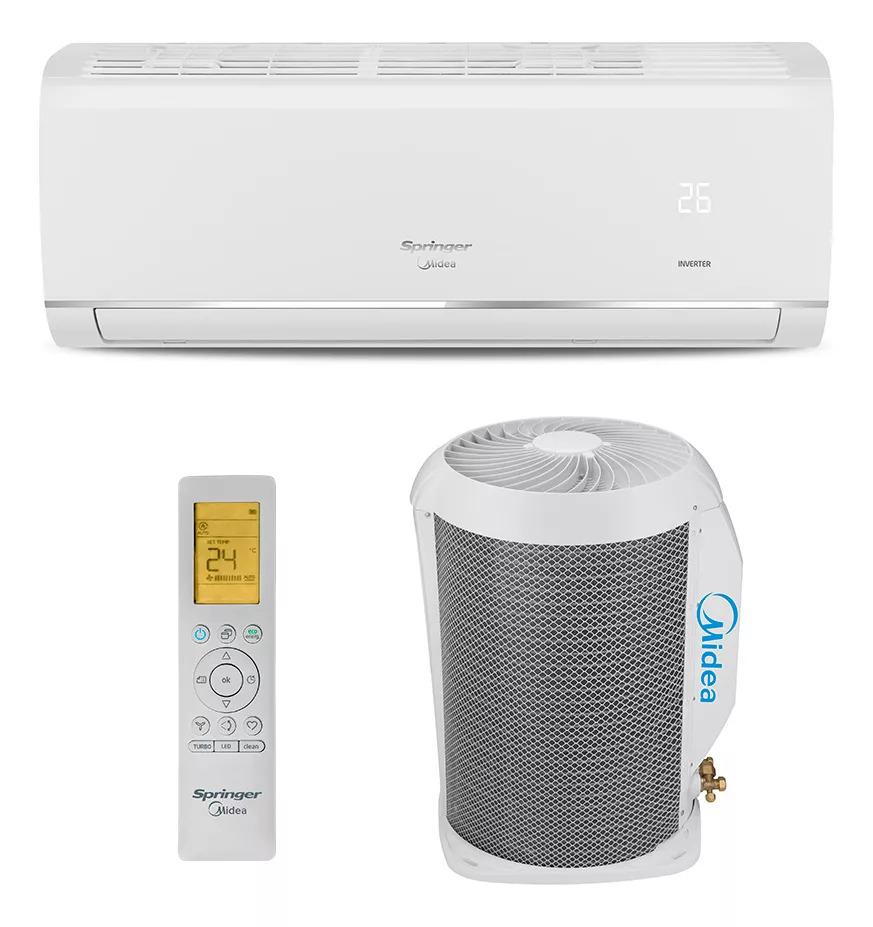 Aire Acondicionado Inverter Airvolution Connect Midea 12000bt Frio