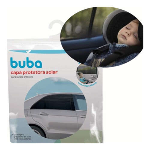 Capa Protetora Solar Cortina Para Janela Traseira Carro Bebê