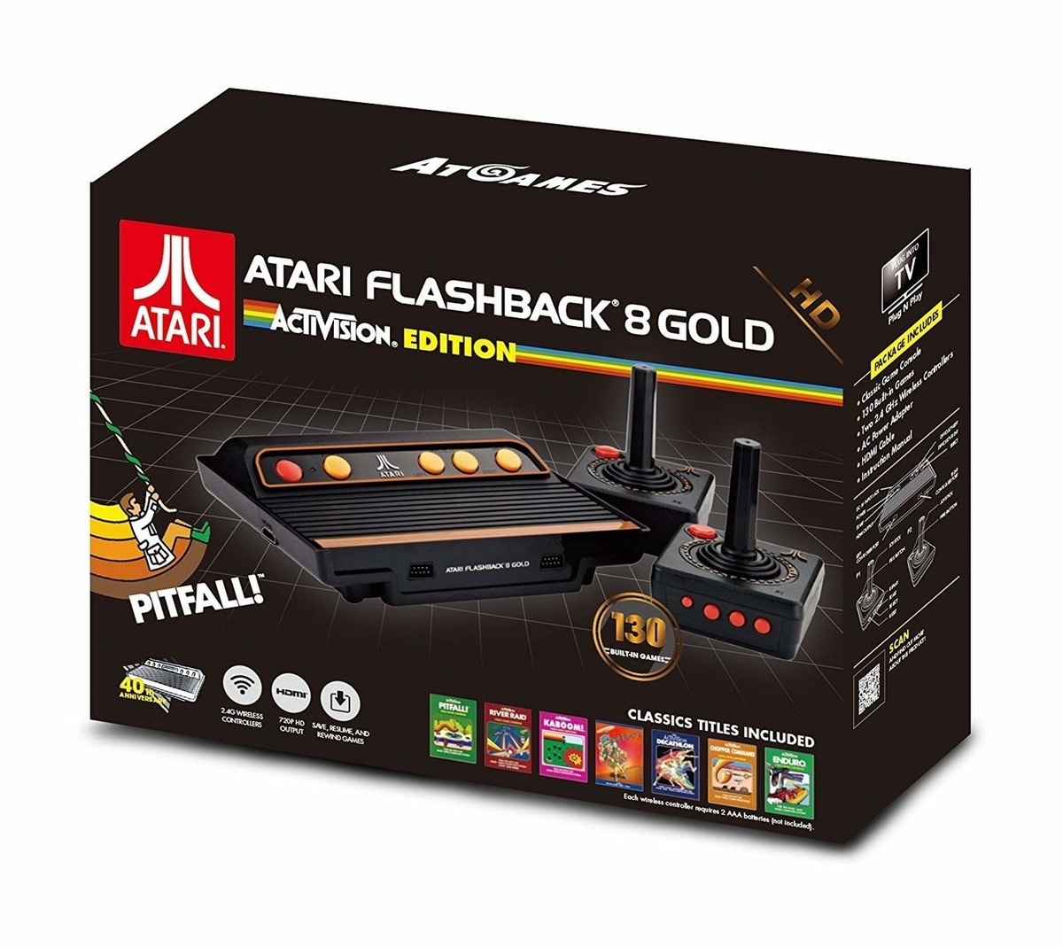 AtGames Flashback Atari Flashback 8 Gold Activision Edition