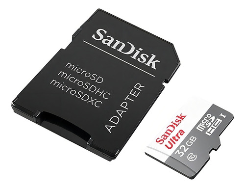 Cartão de memória SanDisk SDSQUNB-032G-GN3MA Ultra com adaptador SD 32GB