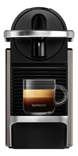 Cafeteira Nespresso Pixie Redesign Titânio 220v