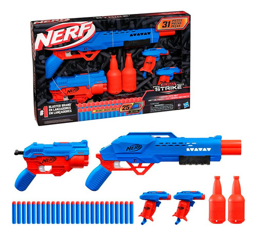 Nerf Alpha Strike Kit Missão Secreta F2556 Hasbro