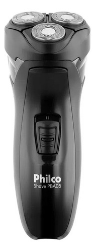 Barbeador Elétrico Shave Pba05 Philco Cor Preto Bivolt