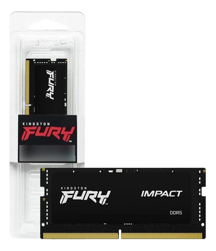 Memória Ram Fury Impact 16gb Kingston Kf548s38ib-16 Note