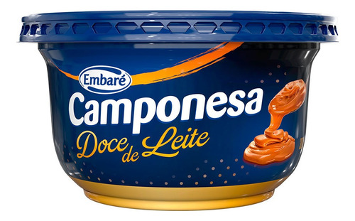 Doce De Leite Cremoso Pastoso Camponesa Embaré 300g