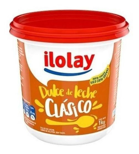 Doce De Leite Argentino Ilolay Clasico - Pote De 1kg