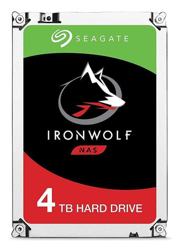 Hd Seagate Ironwolf 4tb 5400rpm 256mb St4000vn006