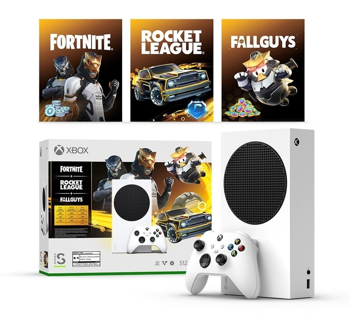 Microsoft Xbox Series S Gilded Hunter Bundle