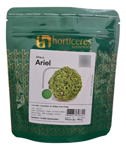 Sementes Para Plantação Produtiva De Alface Ariel - 5.000