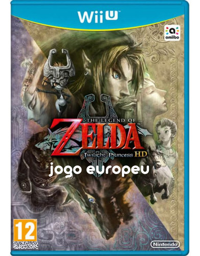 The Legend Of Zelda Twilight Princess Hd Wii U Eur - Lacrado