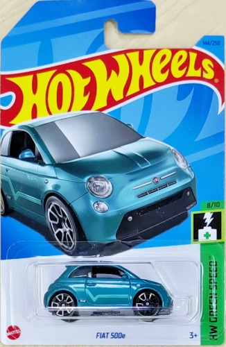 Hot Wheels Fiat 500e Hw Green Speed Lote G 2023 Miniatura