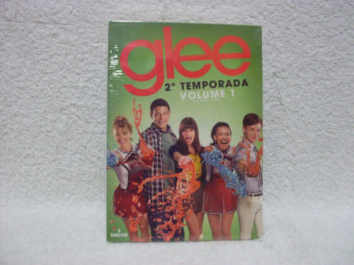 Box Com 3 Dvds Glee- 2ª Temporada- Volume 1- Lacrado 