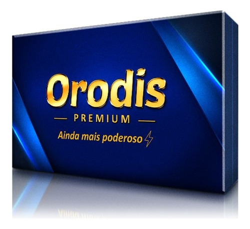 Orodis Premium Sublingual 1 Caixa Com 10 Orodis Sabor Sem Sabor